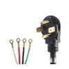 Smart Choice 6-Foot Long 30 Amp 4-Prong Dryer Cord