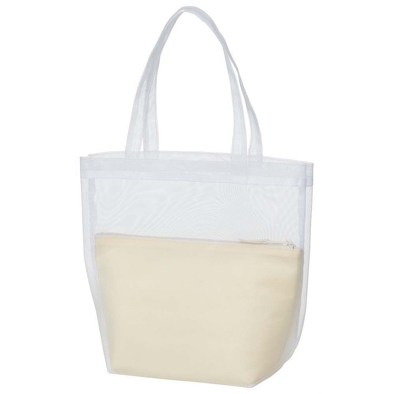 Skater Women's Tote Bag, Mesh Bag, Lemon