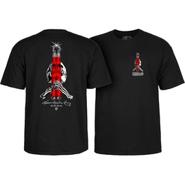 Powell Peralta Skull & Nunchucks Bruce Lee Collab T-Shirt, Black, Medium