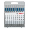 Bosch Professional 10 pcs. Basic for Metal Jigsaw Blade Set