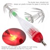Luminous Squid Jig Hooks Red Light Colour LED Fishing Lure