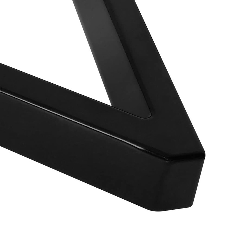 Black Floating Four Road Screw On House Number 12.5cm (4)