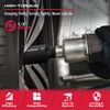 1/2 Drive Deep Impact Socket Set: 11-Piece Metric Size Wheel