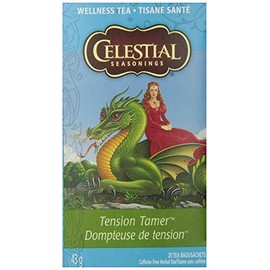 Celestial Seasonings Herbal Tea, Tension Tamer, 20 Count (Pack of 3)