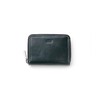 Takeokikuchi No. 726611 Round Zipper Coin Purse, green