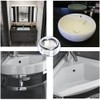 BlingKingdom 3pcs Sink Overflow Ring Hole Round Basin Trim Drain