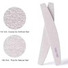 8PCS Professional Nail Files Double Sided Emery Board 100/180 Grit