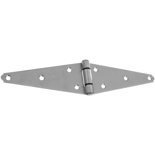 National Hardware N342-782 BB281 Heavy Strap Hinge in Stainless Steel,6 Inch