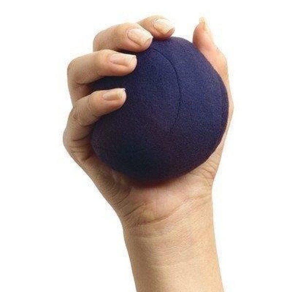 IMAK ERGO Stress Balls (Blue) Designed to build Strength and Grip in Hand & Fingers, Assist in Rehabilitation Recovery Post Surgery, Freezable for Cooling Relief