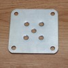 UtySty 4 Pack Leg Mounting Plates Furniture Wooden Legs Mount