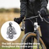 BKEPDY Guardian Bell Moto Design Angel Materiale Metallico Campanella Moto