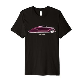 1937 Zephyr Coupe 2.0 - Low Rider Kustom Lead Sled Hot Rod Premium T-Shirt