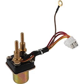 Starter Relay 240-58009 Compatible with/Replacement for Kawasaki JH1200 Ultra 150 1999-2005 27010-3757 12V