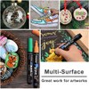 Orange Paint Pens Paint Markers - Permanent Acrylic Markers 2