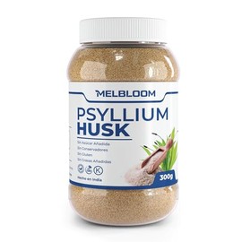 Psyllium Husk en Polvo | 300g | 100% Natural | Apto para Dieta Vegana, Keto & Kosher | Producto Premium | Alto Contenido de Fibra | Sin azucar y Sin Gluten