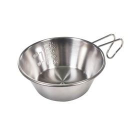 HAC HAC3809 Shera Cup, 10.1 fl oz (300 ml), Silver