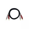 Universal 2 RCA to 2 RCA RCA Cable, Male Stereo