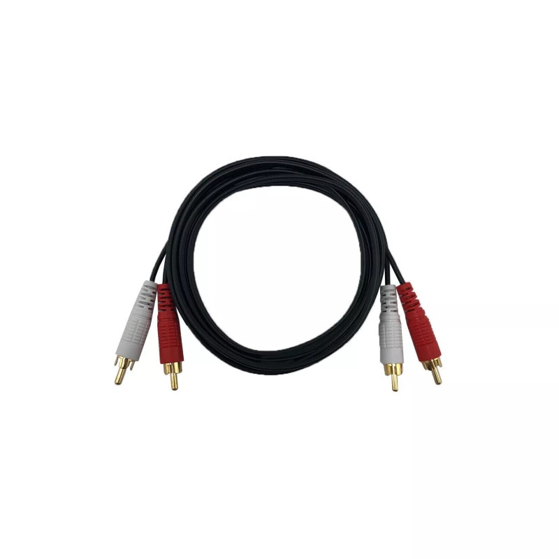 Universal 2 RCA to 2 RCA RCA Cable, Male Stereo