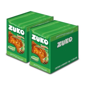 ZUKO Tamarind Instant Powder Drink, 24 Individual Bags 0.9 Oz, No Sugar Needed (Pack of 2)