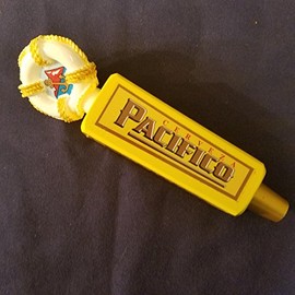 Cerveza Pacifico Life Preserver Modelo Brewery Ceramic Mini Shotgun Beer Tap Handle Keg Marker