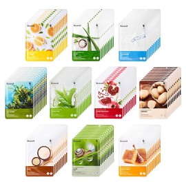 Ricocell Nature Coverage Mask Pack No. 1 Set, 100 Pieces, 1 Piece / 리코셀 네이처리커버리 마스크팩 1번 세트, 100개입, 1개