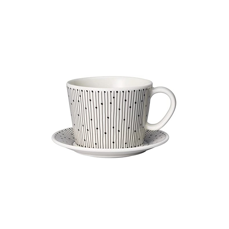 ARABIA 1068044 Arabian Minio Salastus Cup & Saucer, 6.9 fl
