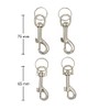 Wedo 262 499 Snap Hooks Set - Metallic
