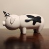 Cute Funny Pig Cow Lighter, Soft Flame, Refillable, Adjustable, Novelty,