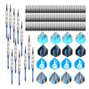 QANYEGN Soft Tip Darts Set, Aluminum Alloy Metal Body Darts