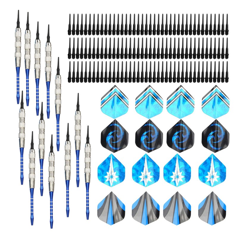 QANYEGN Soft Tip Darts Set, Aluminum Alloy Metal Body Darts