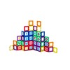 Playmags 36 Pcs Magnetic Tiles Building Set - Magnetic Tiles