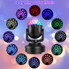 Mini LED Disco Ball, Gomifie 12 Colours, RGBW Disco Light,