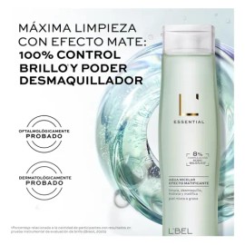 Agua Micelar L'bel Matificante Essential 180 Ml