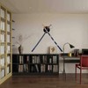 ERMMZHZW Sword Hanger,Sword Wall Mount,Axe Holder,Acrylic sword display stand,The sword