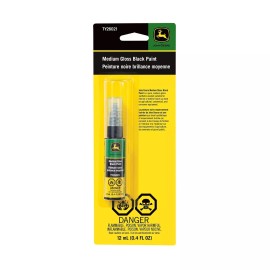 John Deere OEM Medium Black Enamel Touch-Up Paint Pen 12mL - TY26021