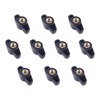 10PCS 1/4" Wing Knobs Through Hole T Knobs Hand Screw