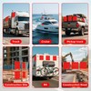 18 Inch Heavy Duty Magnetic Safety Flags for Trucks, Magnetic