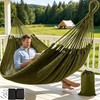 Mayan Handwoven Hammock, 2 Person, 500 lb, Cotton Nylon Rope