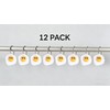 12 Pcs Fried Egg Shower Curtain Hooks, Cute Resin Decorative