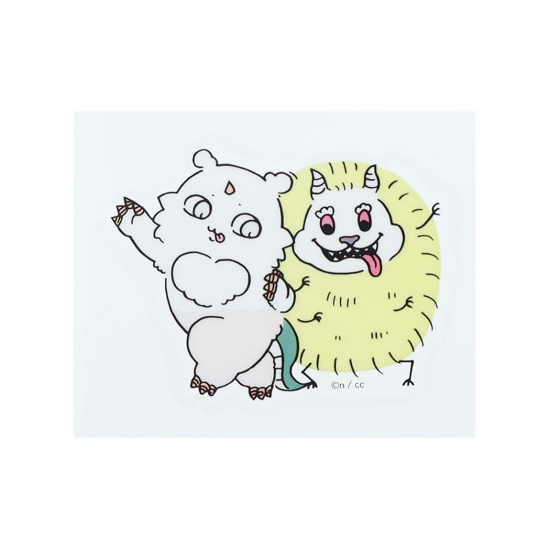 Sunstar Stationery 792132 Chiikawa Lipeta Anoko & Dekatsuyo Sticker, Peel