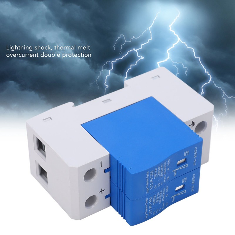 DC Surge Protector Alarm Window Modular Design Rail Installation Protective