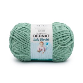 Bernat BABY - Manta BB Misty Jungle Green - 1 paquete de 10.5 oz/300 g - Poliéster - #6 Super voluminoso - 220 yardas - Tejer/Crochet