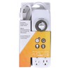Woods 22575WD Indoor 8-Outlet Power Strip with Built-In Mechanical Timer;