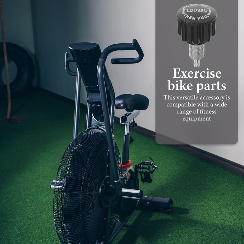 BESPORTBLE 3pcs Exercise Bike Replacement Knob Pull Pin for Adjustments