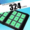 GERMUN Toploader Binder, Holds 324 Toploaders, 9 Pocket Top Loader