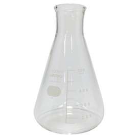 HARIO SF-500 SCI Triangular Flask, Estimated Scale, 16.9 fl oz (500 ml), 1 Piece