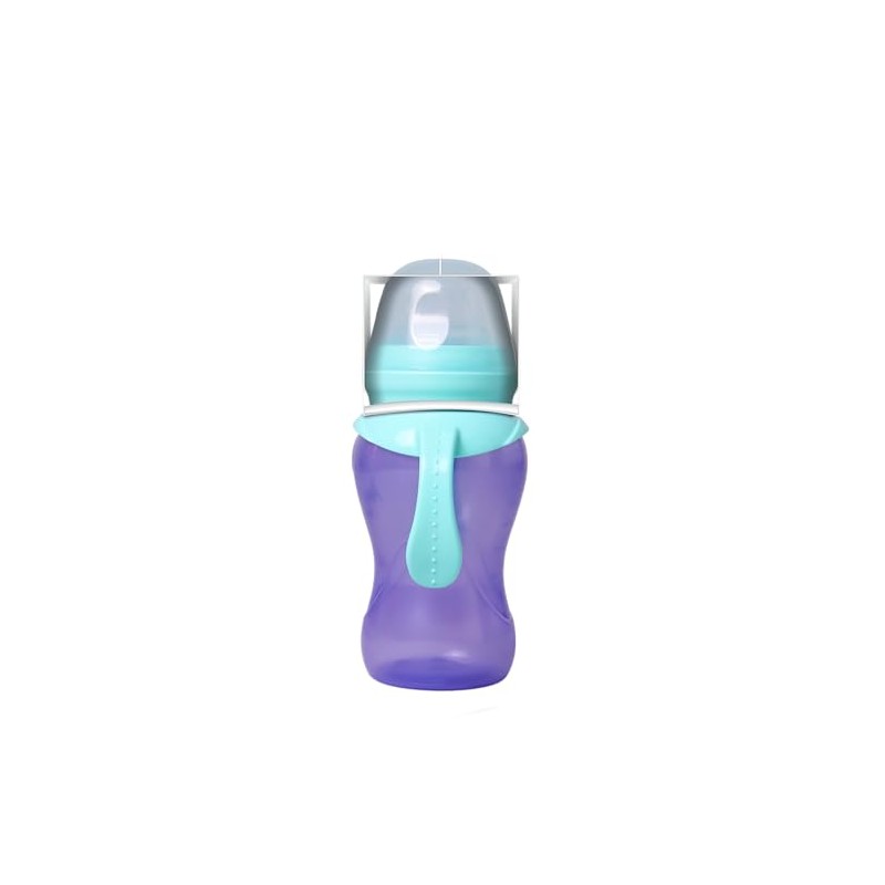 Evenflo Balance+ Trainer Cups for Babies 6+ Months, Purple and