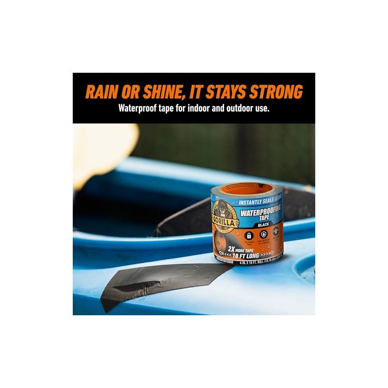 Gorilla Waterproof Patch & Seal Tape - Ultimate Repair Solution