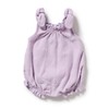 Wilson & Frenchy Organic Terry Tie Playsuit - Lavender Shells,