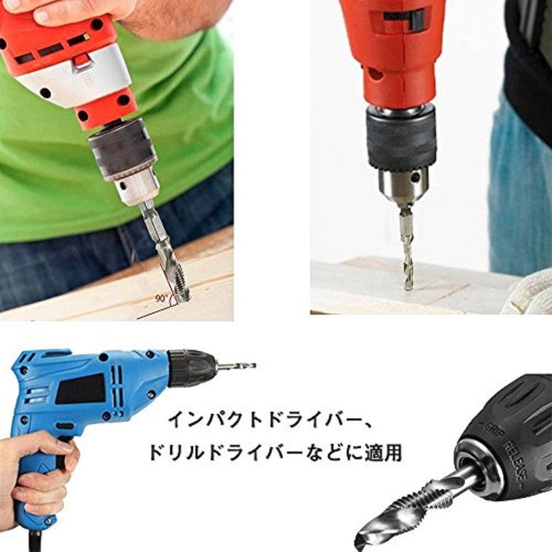 Tap Spiral HSS 6542 High Speed Steel Tap Drill Set